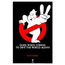 Ghostbusters II (1989)_2 Movie Film Poster Canvas iconic design