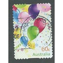 AUS 2012 60c (S/A) 'BALLOONS' FINE USED (EBID36-330)