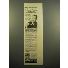 1939 Stokely's Fruit Ad - Packed With Summer Freshness