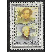 AUS 1991 $1.05 'EXPLORATION OF W.A' FINE USED (EBID67-950)