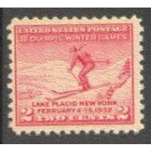 716 2c Lake Placid Fine MNH Q2266