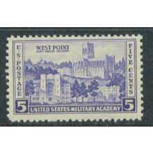 789 5c West Point Fine MNH Q2550