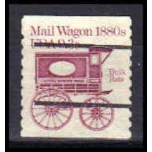 Used 1903a 9.3c Mail Wagon Fine PreCnx Gap Single LS W0954