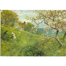 Art WILLIAM STEPHEN COLEMAN At Luccombe Postcard (Medici 2103)