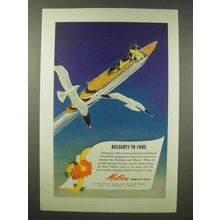 1945 Matson Cruise Ad - Delights to Come