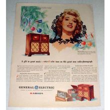 1945 General Electric Radio Ad w/ Rise Stevens!