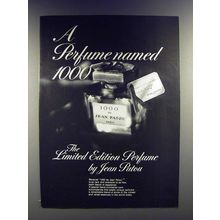 1978 1000 de Jean Patou Perfume Ad - Limited Edition