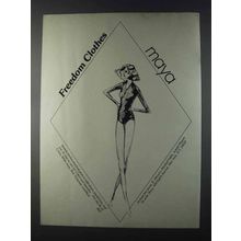 1980 Maya Freedom Clothes Ad