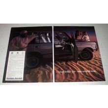 1984 Range Rover Ad - Luxury Need Not Stop