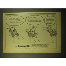 1966 Dunlop Dunlopillo Mattresses Ad - I say, I say, I say!