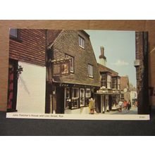 LION STREET, RYE, EAST SUSSEX unused postcard by E T W Dennis =