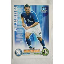 2007/08 Topps Match Attax Trading Card - Phil Jagielka, Everton