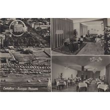 Hotel Europa Monetti Italian Real Photo Postcard