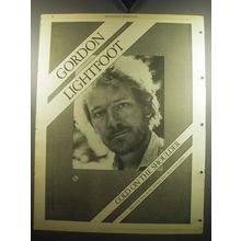 1975 Gordon Lightfoot Cold on the Shoulder Album Advertisement