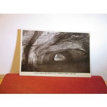 ST. CLEMENTS CAVES, HASTINGS, SUSSEX. unused antique postcard RP by W & K (a) =