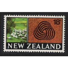 New Zealand Sheep and the Woolmark 18c 1968 MNH SG#875