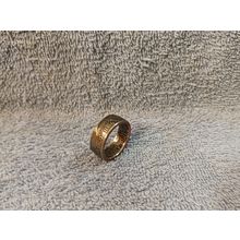 1986 Kennedy Half Dollars size 10 1/2 coin ring handmade mixed metals