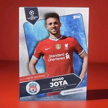 Topps Champions League Summer Signings 2020 on Demand Diogo Jota LIVERPOOL