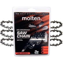 Molten. Chainsaw Chain 12 Inch Fits Stihl MSA 120 C, MSA 140 160 200 60 70, for