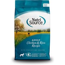 Nutrisource Adult Dry Dog Food, Chicken and Rice, 26LB