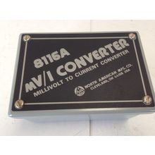 NEW NORTH AMERICAN 8116A COMBUSTION 8116A-JF mV/I CONVERTER,FB-9274,4-20ma,DB