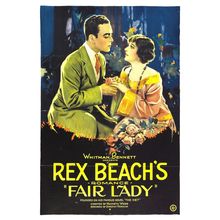 Fair Lady (1922)_0 Movie Film Poster Canvas iconic design
