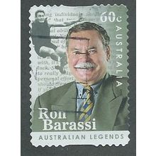 AUS 2012 60c (S/A) 'AUSTRALIAN LEGENDS- BARASSI' FINE USED (EBID38-466)