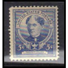 872 5c Frances Willard Fine MNH KA3200