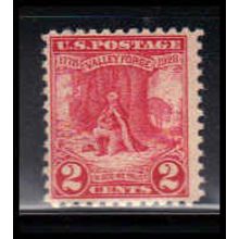 645 2c Valley Forge Barely Clears MNH O1317