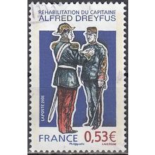 France 2006 Michel 4127 O Cote (2008) 1.10 € Réhabilitation de Alfred Dreyfus