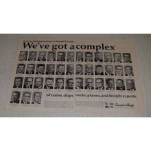 1968 Canadian Pacific Railroad Ad - Got a Complex