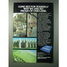 1979 Quebec Canada Ad - Come See For Yourself