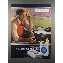 1984 Vantage Cigarette Ad - Taste of Success