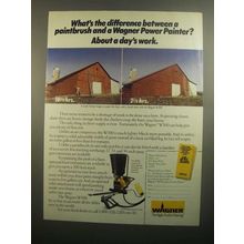 1984 Wagner W500 Power Painter Ad - What's Difference
