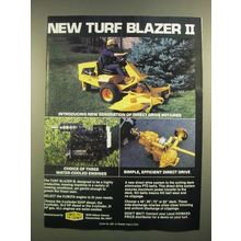 1988 Howard Price Turf Equipment Turf Blazer II lawn mower Ad