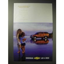 2002 Chevy Suburban Ad - Overprotective Parents