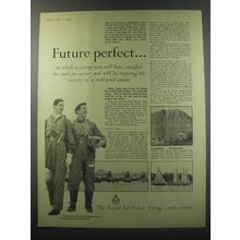 1955 Royal Air Force Ad - Future perfect