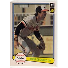 1982 Donruss baseball card 279 Doug DeCinces