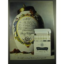 1968 Piccadilly Cigarettes Ad - For half a century Britain's finest cigarette