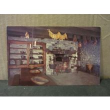 CASTLE KITCHEN, OLD FORT NIAGARA, YOUNGSTOWN, NEW YORK STATE unused postcard #