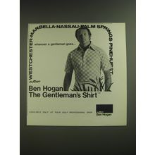 1974 AMF Ben Hogan Shirt Advertisement - The Gentleman's Shirt