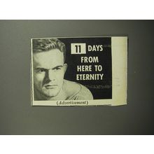 1951 Scribners Book Ad - From Here to Eternity by James Jones - 11 Days