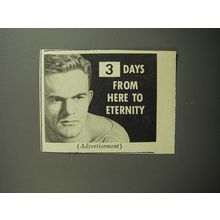 1951 Scribners Book Ad - From Here to Eternity by James Jones - 3 Days