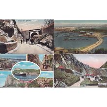 Gibraltar Governors Cottage Europe Pass Neutral Ground 4x Postcard s