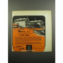 1955 Moana Hotel Ad - Moana Hotel A Waikiki favorite has a new look
