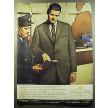 1959 Norman Hilton Suit by Rochambeau Advertisement