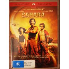 Sahara DVD Matthew McConaughey Steve Zahn Penelope Cruz