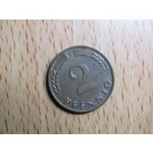 1964g 2 Pfennig Germany Coin