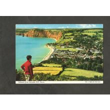 Postcard Devon Sidmouth From Salcombe Hill John Hinde 3BM73