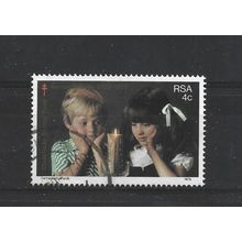 SouthAfrica.50th Anniversary of Christmas Stamp Fund stamp.Fine Used.Sep25c